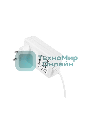 Блок питания Gembird NPA-AC40, 12В/3А, 36Вт, 1 штекер 5.5х2.5мм, белый