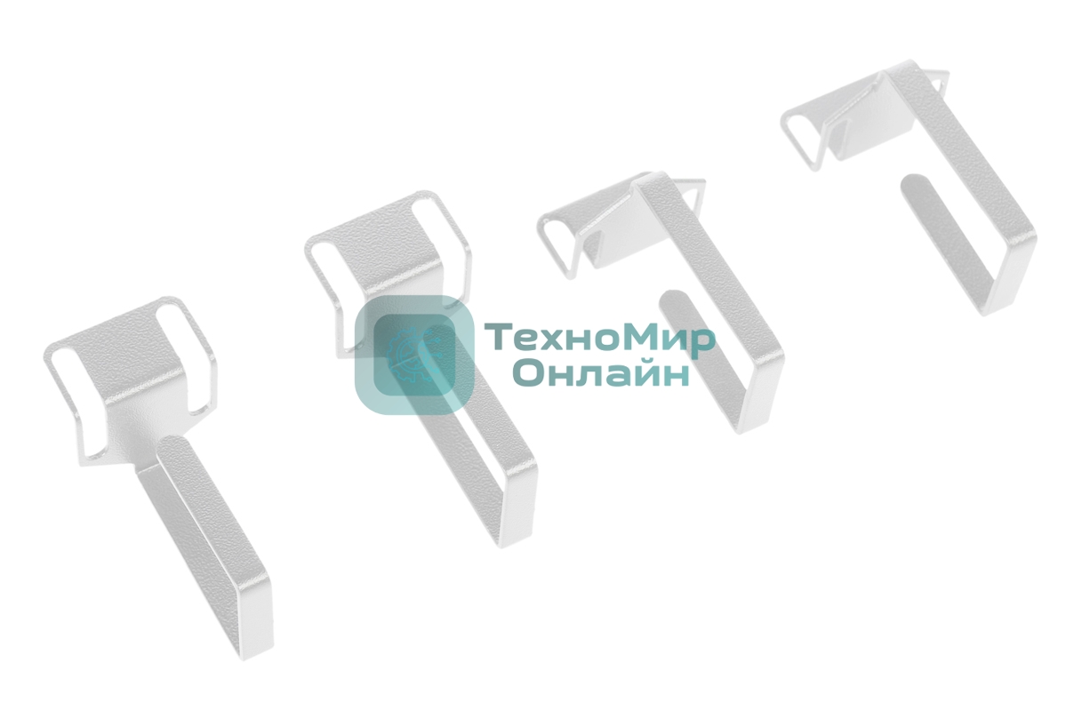 Органайзер кабельный одинарный изгонутый