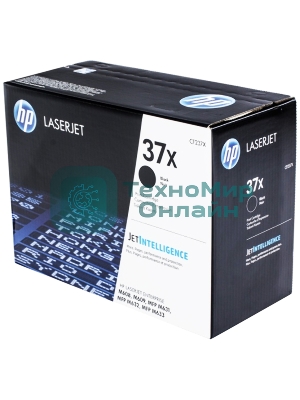 Картридж лазерный HP 37X High Yield черный для HP LaserJet (CF237X) 25000 стр