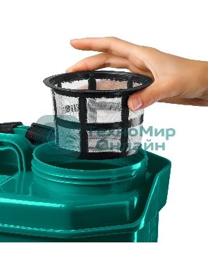 Опрыскиватель Зубр 12 л бак, аккумуляторный, 12В, 8А·ч