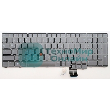 Клавиатура для ноутбука Lenovo ThinkPad P16 Gen 1/2 серая с подсветкой