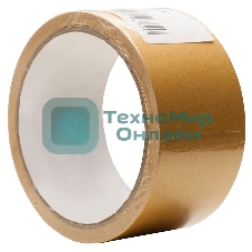 Клейкая лента двухсторонняя Silwerhof ECO белая, ширина 48мм, длина 10м полипропилен