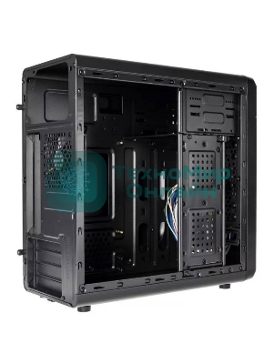 Компьютерный корпус Aerocool/Formula Qs-180 черный без БП mATX 1x80мм 2xUSB 2.0 1xUSB 3.0 audio