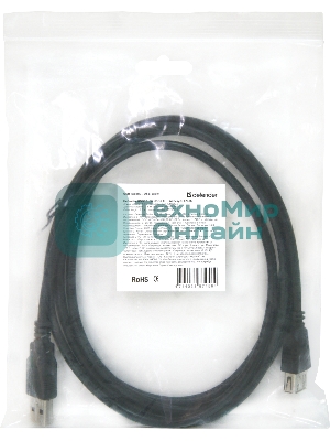 Кабель USB Defender USB02-17 USB2.0 AM-AF, 5.0м