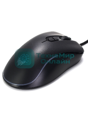 Мышь проводная Crown CMGM-902 черный, 7200 dpi, USB, кнопки - 7