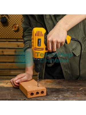 Дрель-шуруповерт Deko DKSD500W, 500 Вт, 28 Нм, щеточный