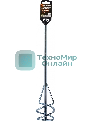 Насадка - миксер оцинкованная Вихрь 400х80 мм SDS+ 73/3/7/3