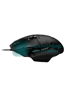 Мышь проводная Logitech G502 X черный, 25600 dpi, USB, кнопки - 13