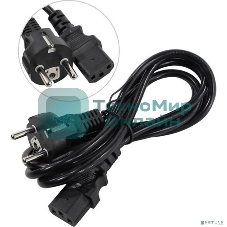 Кабель питания ExeGate Special PC-1,8S (Евровилка Schuko->С13) 3*0.5мм2, CCA, черный, 1.8м.