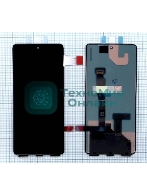 Дисплей для Huawei Nova 10 в сборе с тачскрином, черный