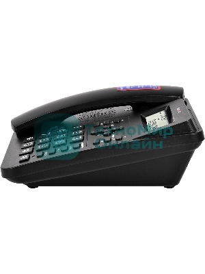 Телефон проводной teXet TX-264 черный