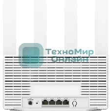 Маршрутизатор Cudy BE3600 Gigabit Dual Band Wi-Fi 7 Mesh Router, Chipset Broadcom, 802.11be/ax/ac/a/b/g/n, 2882Mbps at 5GHz + 688Mbps at 2.4GHz, 4 x 10/100/1000Mbps Ports, 4 x 5dBi fixed antennas, WiFi router/AP/Repeater/WISP Mode, PPTP/L2TP/OpenVPN/WireGuard, MLO, MU-MIMO, Guest network, WPS, DDNS, IPv6, IPTV, WOL, WPA3, TR069/TR098/TR111/TR181, Cudy APP