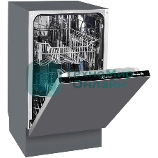 Встраиваемая посудомоечная машина Monsher MD 4512, серебристый, 45 см, 9 компл., 49 дБ, класс A++