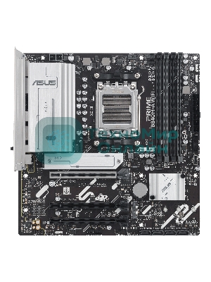 Материнская плата ASUS PRIME B840M-A WIFI, AM5, AMD B840, 4xDDR5, 4xSATA III, 3xM.2, 1xPCIe 4.0 x16, 2xPCIe 3.0 x16 (x1), 2xDP, 1xHDMI, 1x 2.5Gb LAN, Wi-Fi 6E, 2xUSB-A 10Gbps, 1xUSB-C 5Gbps, 4xUSB-A 2.0, 3x3.5 мм, 7.1, micro-ATX