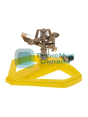 Дождеватель латунный импульсный на металлической подставке Профи ЧЕТЫРЕ СЕЗОНА