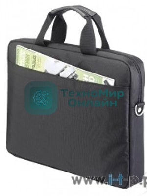 Сумки для ноутбуков Сумка SUMDEX PON-111BK нейлон, черная до 15,6
