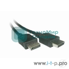 Кабель DisplayPort Gembird, 1.8м, 20M/20M, черный, экран, пакет