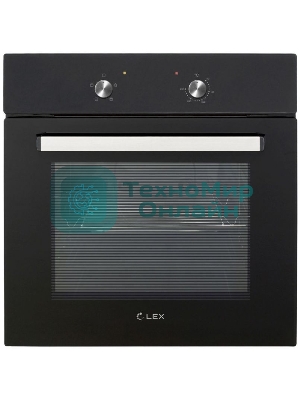 Духовой шкаф электрический LEX EDM 040 BL черный, встраиваемый