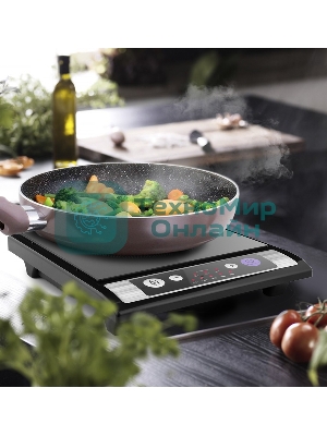 Плита электрическая Kitfort КТ-107 черный (настольная)