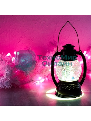 Белоснежный еловый шлейф Neon-night 2,7м