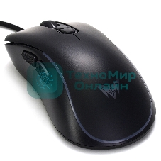 Мышь проводная Crown CMGM-902 черный, 7200 dpi, USB, кнопки - 7