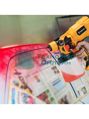 Краскопульт электрический Deko DKSG20K2 120Вт бак:800мл 100-200мл/мин