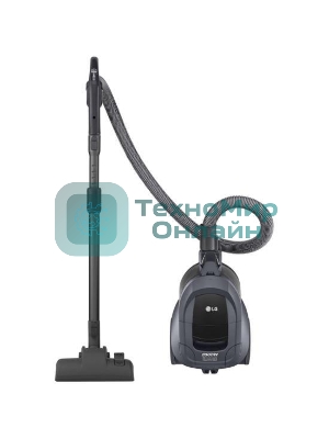 Пылесос LG VC5420NHTG серый, 380/2000 Вт, уборка сухая, пылесборник контейнер, 1.3 л