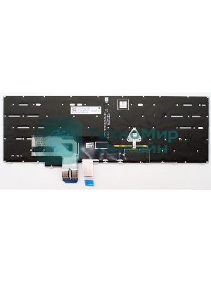 Клавиатура для ноутбука Lenovo ThinkPad P16 Gen 1/2 серая с подсветкой