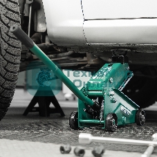 Домкрат гидравлический подкатной Сибртех 2,5 т, 148-387 мм