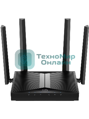 Маршрутизатор Cudy BE3600 Gigabit Dual Band Wi-Fi 7 Mesh Router, Chipset Broadcom, 802.11be/ax/ac/a/b/g/n, 2882Mbps at 5GHz + 688Mbps at 2.4GHz, 5 x 10/100/1000Mbps Ports, 4 x 5dBi fixed antennas, WiFi router/AP/Repeater/WISP Mode, PPTP/L2TP/OpenVPN/WireGuard, MLO, MU-MIMO, Guest network, WPS, DDNS, IPv6, IPTV, WOL, WPA3, TR069/TR098/TR111/TR181, Cudy APP