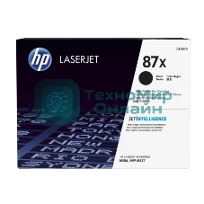 Тонер Картридж HP 87X CF287X черный для HP LJ Ent M506/M527 (18000стр.)