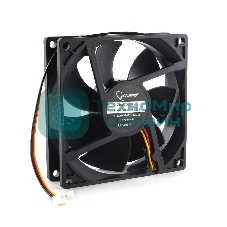 Вентилятор для корпуса Gembird черный, 92 мм, 2500 об/мин, 29 дБ, 3 pin