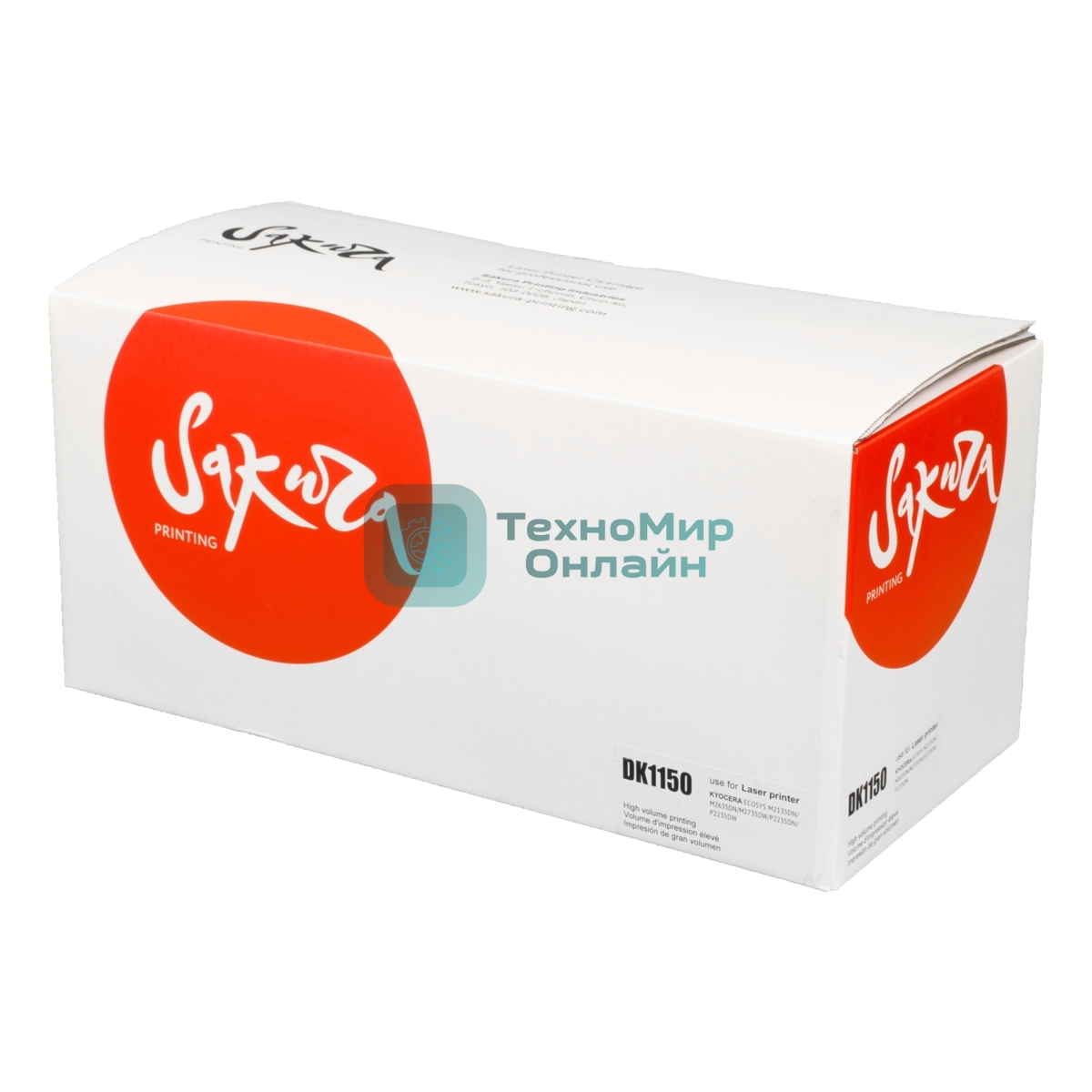 Блок фотобарабана Sakura DK1150/DK1160/DK1170 для Kyocera Mita ECOSYS,M2040dn/M2135dn/M2540dn/M2540dw/M2635dn/M2635dw/M2640idw/M2735dn/M2735dw/P2040dn/P2040dw/P2235dn/P2235dw, 100 000 к.