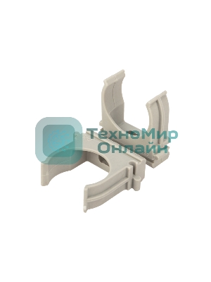 Крепеж-клипса Rexant для трубы ø 25 мм серая (10 шт./уп.)