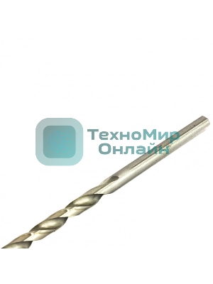 Сверло по металлу Matrix, 6,0 х 139 мм, полированное, удл., HSS, 10 шт. цил. хв.