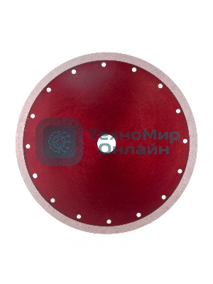 Диск алмазный сплошной Matrix, тонкий, 250 х 25,4 мм, мокрое резание