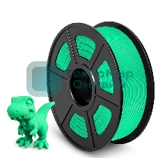 Филамент NVPrint PLA+ Green для 3D печати диаметр 1.75мм длина 330 метров масса 1 кг