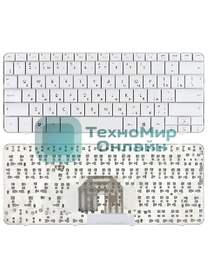 Клавиатура для ноутбука HP Pavilion DV2-1000 DV2-1100 DV2-1200 белая