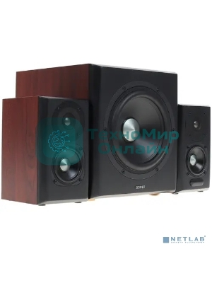 Акустическая система Edifier S350DB Brown 2.1,150W RMS, дерево, Bluetooth aptX