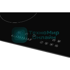 Встраиваемые электрические панели Kuppersberg ECO 411 45 см, стеклокерамика, Hi-Light, черный
