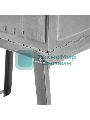 Мангал-дипломат Palisad Camping 455х300х550 мм