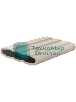 Внешний SSD Samsung T7 Shield, 1TB, USB 3.2 Gen 2 Type-C, R/W 1050/1000, бежевый