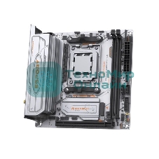 Материнская плата Maxsun eSport B850ITX WIFI ICE, AM5, AMD B850, 2xDDR5, 2xSATA, 2xM.2, 1xPCIe 5.0 x16, 1xHDMI, 1xDP, 1x2.5Gb LAN, Wi-Fi 6, Bluetooth 5.2, 2xUSB-A 5Gbps, 4xUSB-A 2.0, 3x3.5 мм, 7.1, Mini-ITX