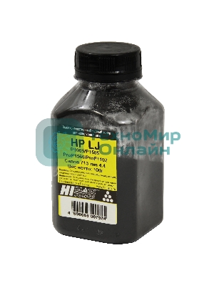 Тонер Hi-Black для HP LJ P1005/P1505/ProP1566/ProP1102/Canon 713 (Hi-Black) Тип 4.4, 100 г, банка