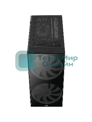 Компьютерный корпус Aerocool/Formula Python (3xUSB, 2xAudio, 0.5 мм,2x200 мм FAN, прозрачная стенка-закаленное стекло, ATX, без БП)