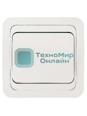 Выключатель 1-кл. Makel СП Mimoza 10А IP20 белый/белый