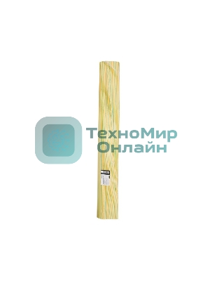 Термоусаживаемая трубка Rexant 12,0/6,0 мм, желто-зеленая, упаковка 50 шт. по 1 м