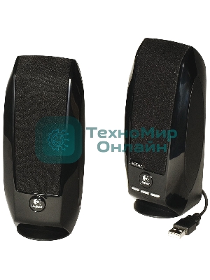 Акустическая система Logitech S150 980-000029 Колонки2.0, 2x0,6W, 90 Гц - 20 кГц, OEM