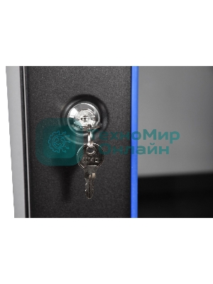 Шкаф телеком. настенный разборный 9U (600х650), съемные стенки, дверь металл (ШРН-М-9.650.1)