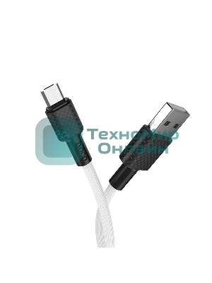 Кабель USB HOCO X29 Superior, USB - Micro USB, 2.0А, 1м, белый